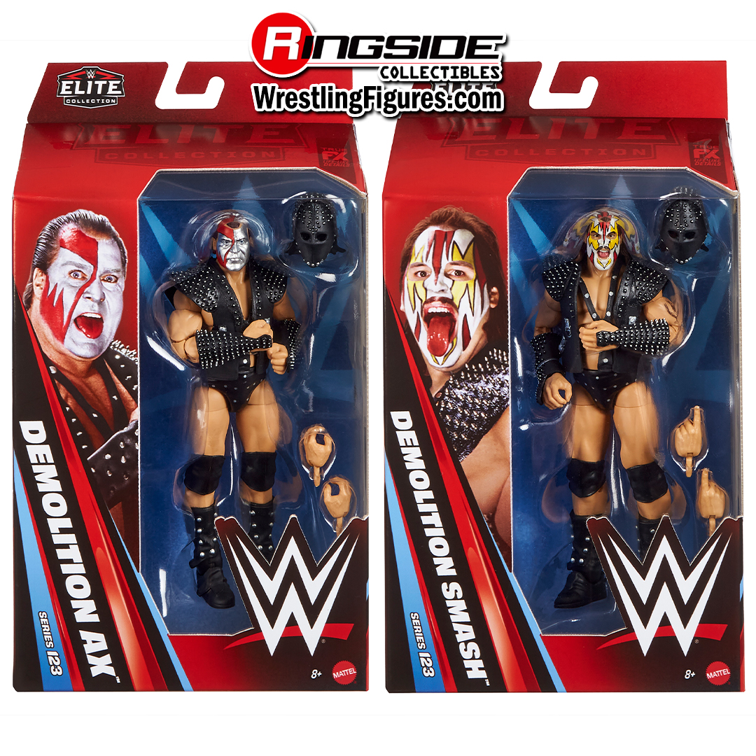 Image Package Deal (Set of 2) - (Demolition - Ax & Smash) WWE Elite 123