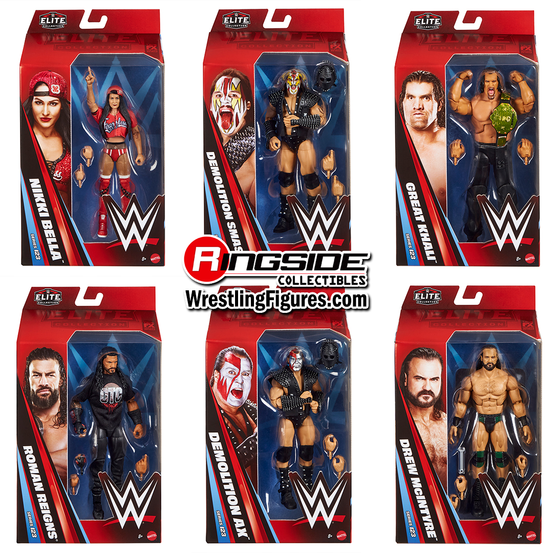 Image WWE Elite 123 - Complete Set of 6