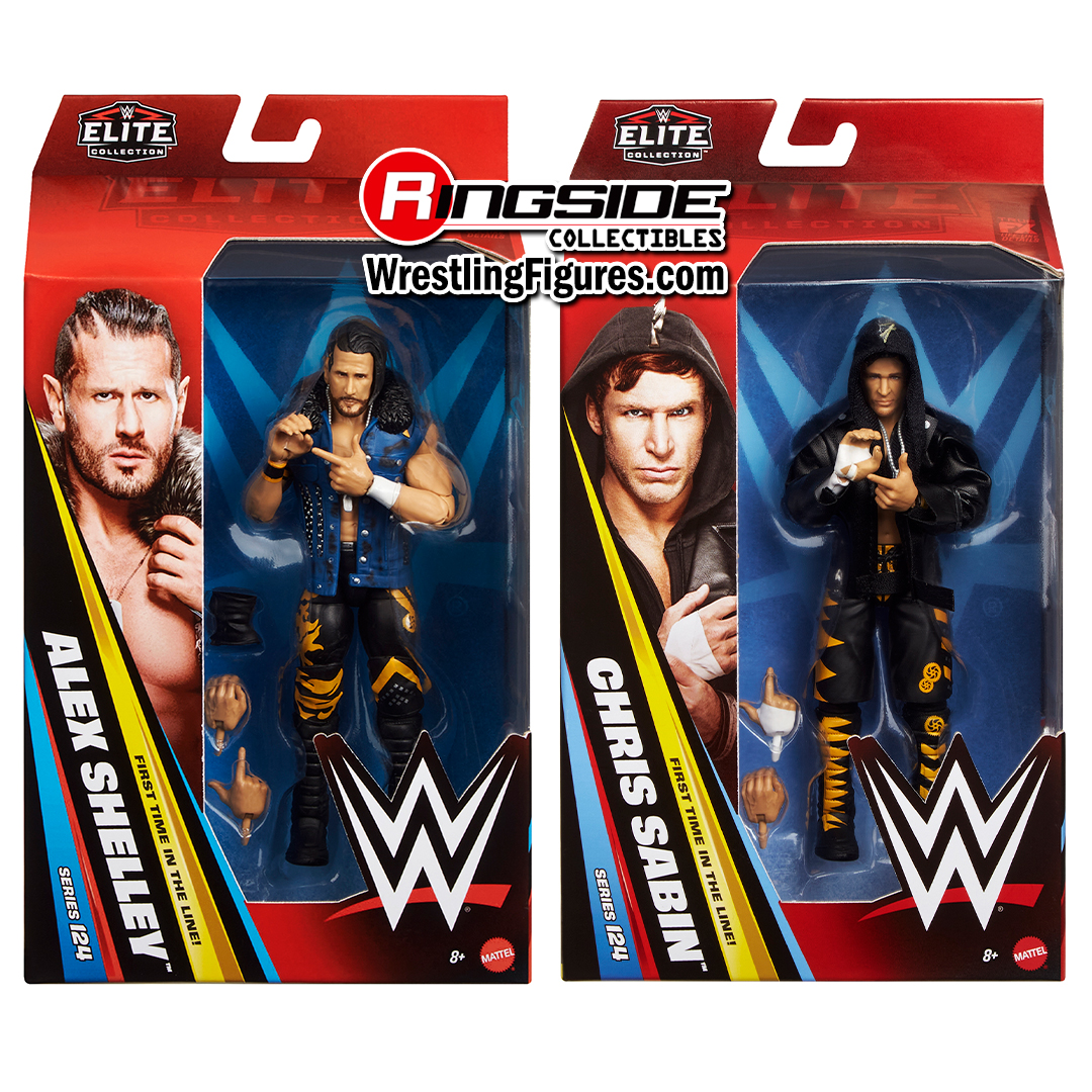 Image Package Deal (Set of 2) - Motor City Machine Guns (Sabin & Shelley) - WWE Elite 124