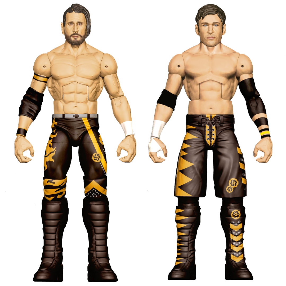 Image Package Deal (Set of 2) - Motor City Machine Guns (Sabin & Shelley) - WWE Elite 124