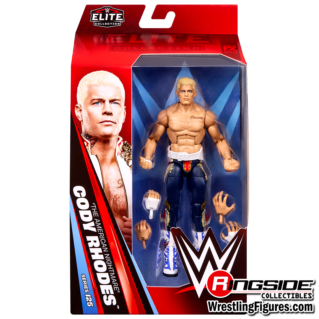 MATTEL WWE ELITEシリーズ コーディ・ローデス フィギュア Amazon.com: Mattel WWE Cody Rhodes Elite Collection Action Figure