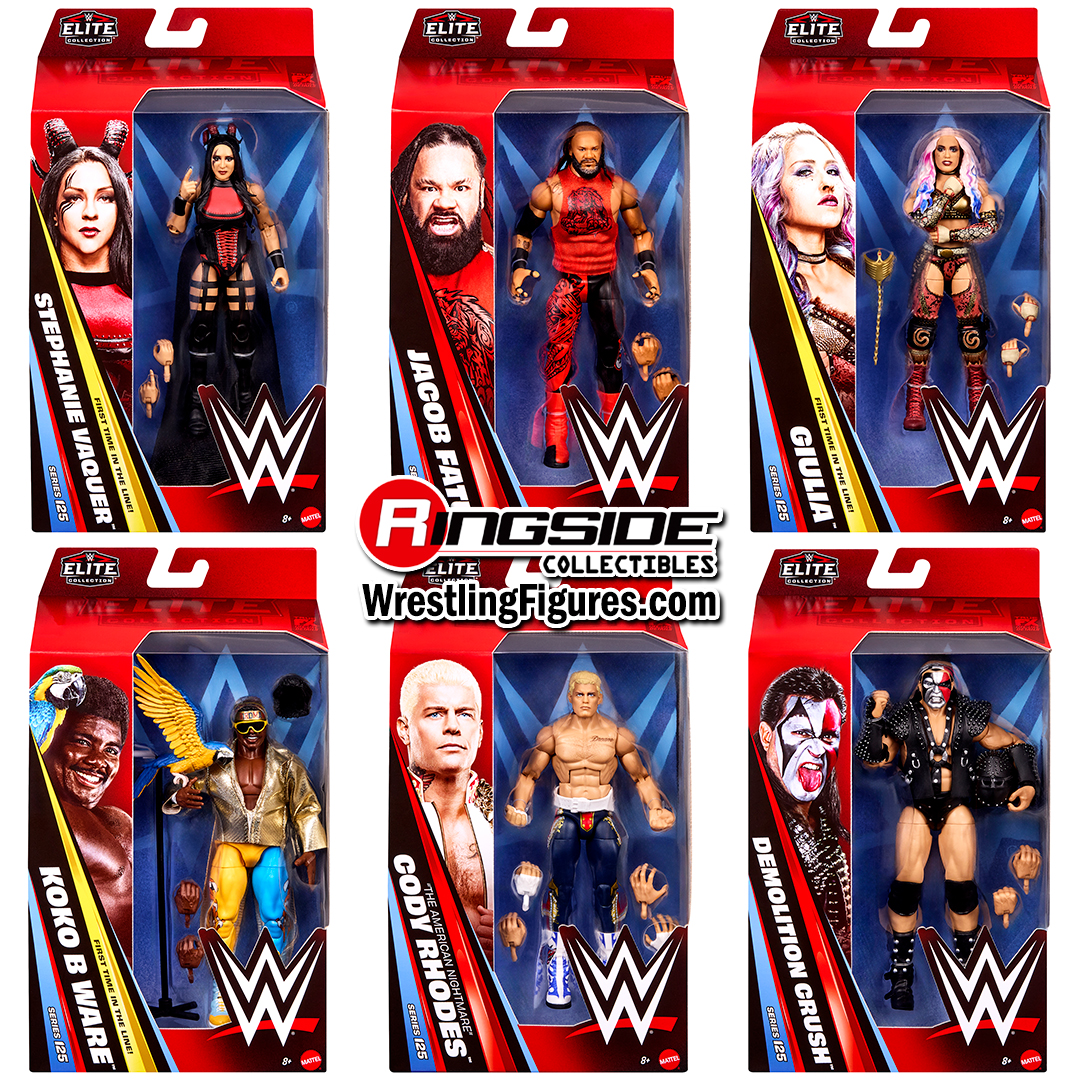 Image WWE Elite 125 - Complete Set of 6