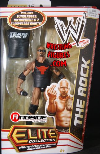 the rock action figure elite