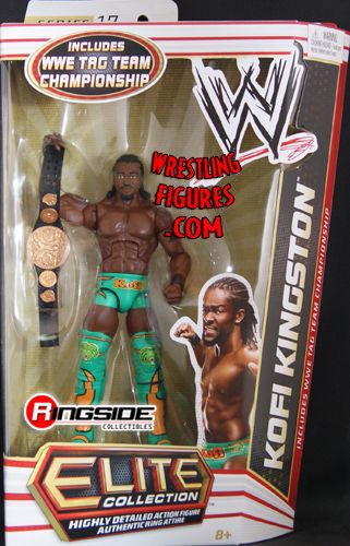 Kofi Kingston WWE Elite 17 Ringside Collectibles