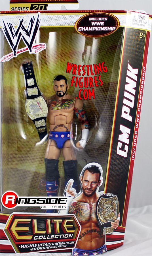 cm punk action figure elite