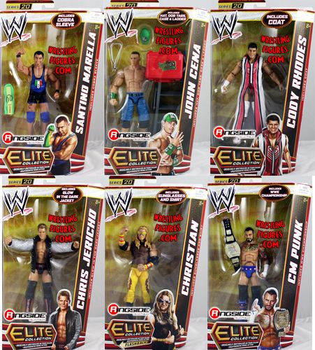 WWE Elite 20 - Complete set of 6 | Ringside Collectibles
