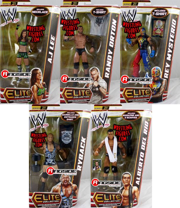 WWE Elite 21 - Speical Set of 5 (No 