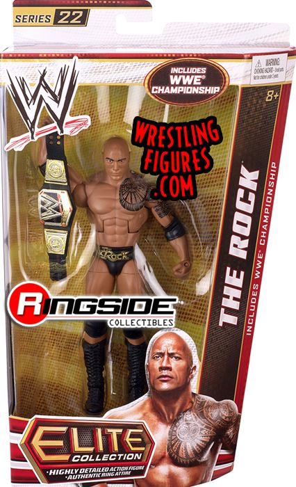 Wwe ringside collectibles exclusive farooq & the rock elite figure belt new 