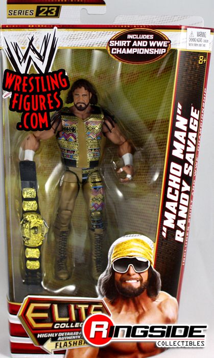 WWE Macho Man Randy Savage Custom Shirt For Mattel Figures. 