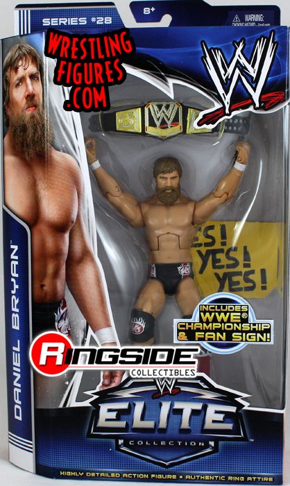 Daniel Bryan WWE Fan Central Elite Collection Figure Robe Mattel New 
