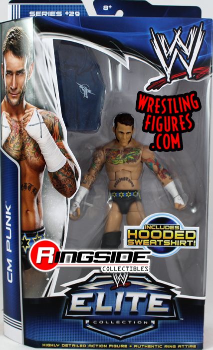 cm punk action figure elite