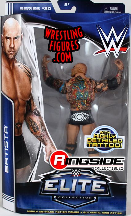 Mattel BHK07 WWE Elite Collection Series 30 Batista Figure for sale online