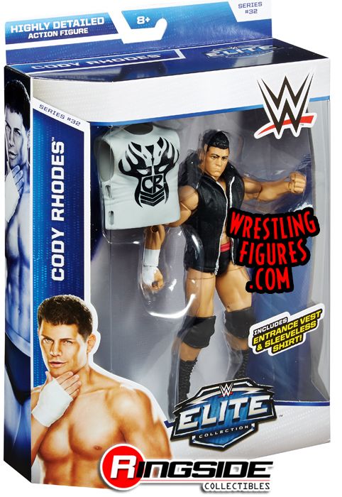 WWE Mattel Elite Collection Series #32 Cody Rhodes Rare Action Figure 