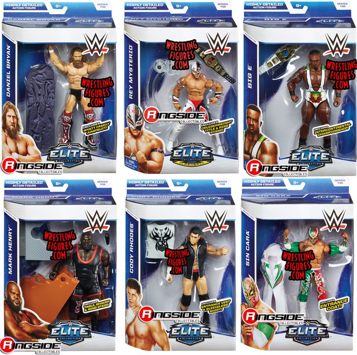 WWE Elite 32 - Complete Set of 6