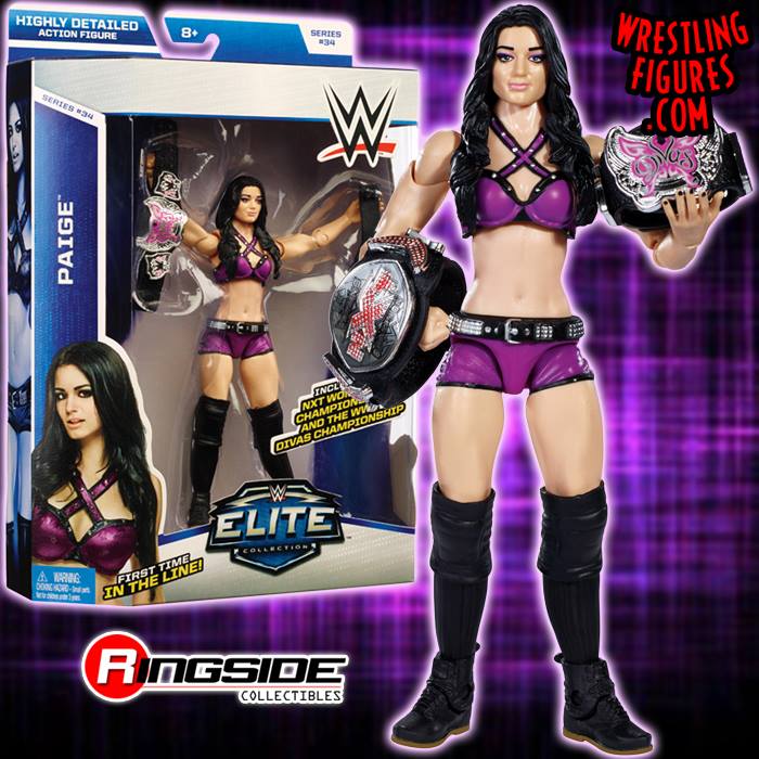Paige WWE Elite 34 WWE Toy Wrestling Action Figure by Mattel