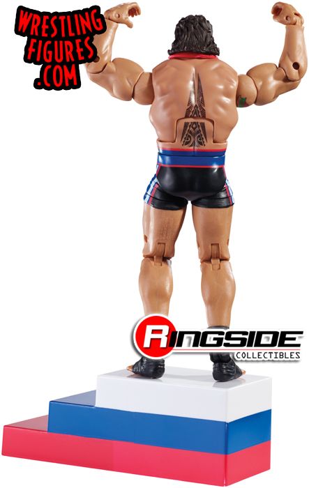 WWE Wrestling Elite Collection Series 34 Rusev 6 Action Figure Platform  Medal Mattel Toys - ToyWiz