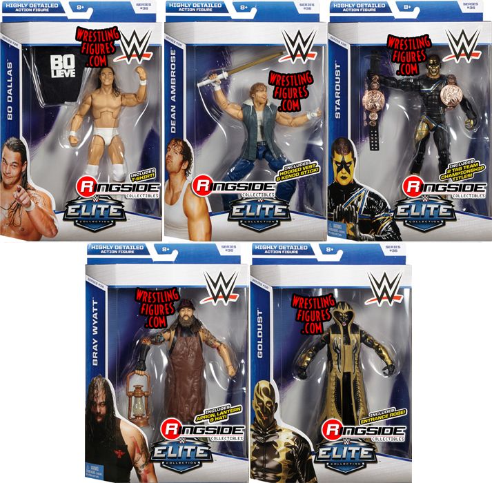set of 5 wrestling props accessories for wwe wrestling action figures