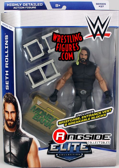 Seth Rollins-Elite Serie 37-figura De Lucha WWE Mattel 