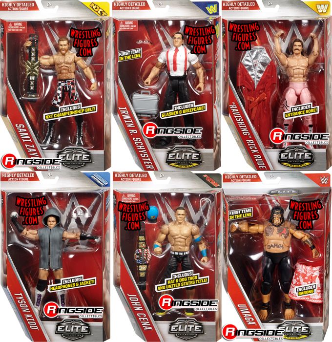 Wwe Elite Wrestlemania 40 Complete Set Of 4 Action Figures : Target