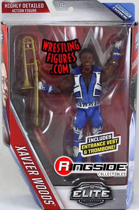 Xavier Woods (New Day) - WWE Elite 42 WWE Toy Wrestling Action 