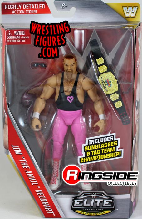 Jim Neidhart Hart Foundation WWE Elite 43 WWE Toy Wrestling