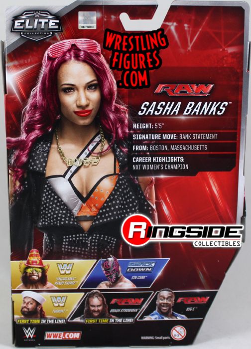Elite Series 44 Sasha Banks Wrestling Action Figure Official WWE 