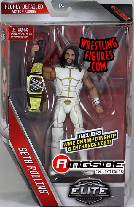 SETH ROLLINS Elite 45 WWE Mattel Action Figure Toy In Stock On Hand Brand New 