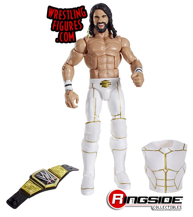 WWE Summerslam Raw Elite Action Figure Realistic Figurine By Mattel Seth Rollins