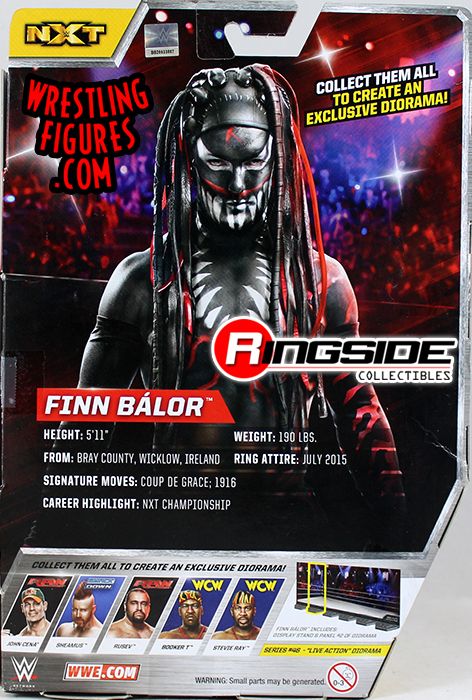 WWE Finn Balor Elite Series 46 figure By Mattel 