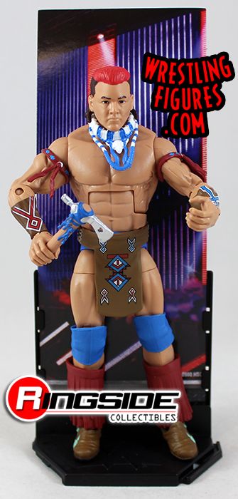 WWF WWE Elite Mattel Wrestling Figura RARA TATANKA SERIE 47a NUOVO 