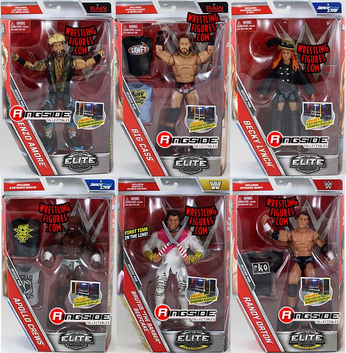 WWE Elite 49 Toy Wrestling Action 