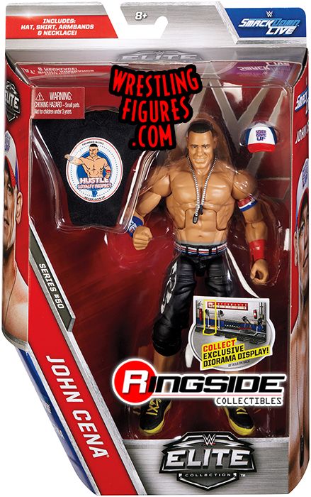 John Cena Wwe Elite 50 Wwe Toy Wrestling Action Figure By Mattel