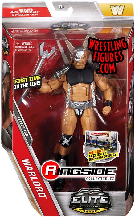 Warlord Wwe Elite 50 Wwe Toy Wrestling Action Figure By Mattel