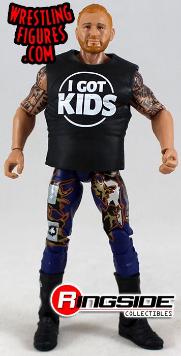 WWE Mattel figure ELITE Series 53 HEATH SLATER 3MB SMACKDOWN KID Toy Wrestling 