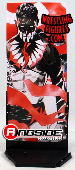 WWE Elite Collection #59 Finn Balor - Action Figure 6" Con Ring Diorama, Accessori E Decorazione Rob Schamberger