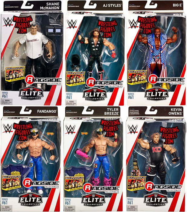 WWE Elite 61 Toy Wrestling Action 