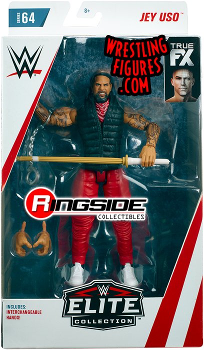 Jey Uso (The Usos) - WWE Elite 64 WWE Toy Wrestling Action Figure by