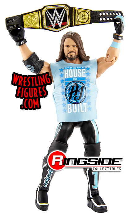 AJ Styles WWE Elite 66 Mattel Toy Wrestling Action Figure 