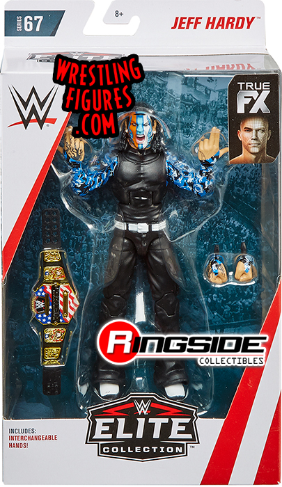 Jeff Hardy - WWE Elite 67 WWE Toy Wrestling Action Figure by Mattel!