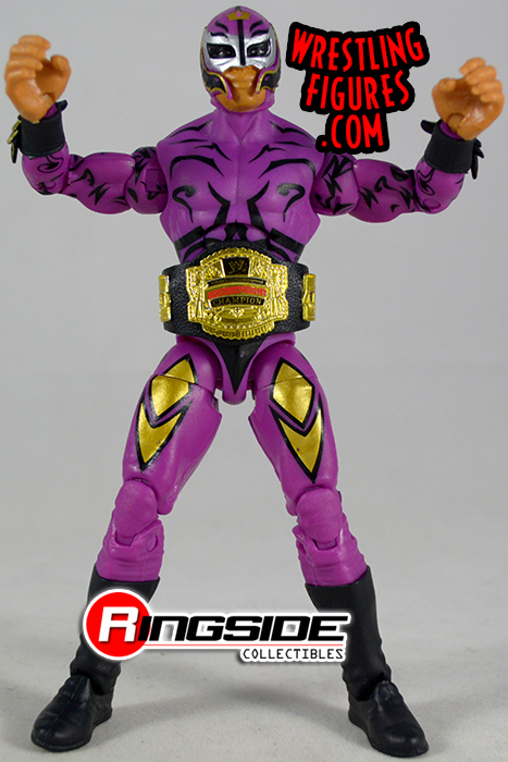 WWE Elite Collection Mattel statuina Rey Mysterio #67 WRESTLING Figura 16cm Nuovo di Zecca 