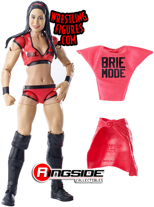 WWE Brie Bella Elite Collection Deluxe Action Figure with Realistic Facial  Detailing, Iconic Ring Gear & Accessories