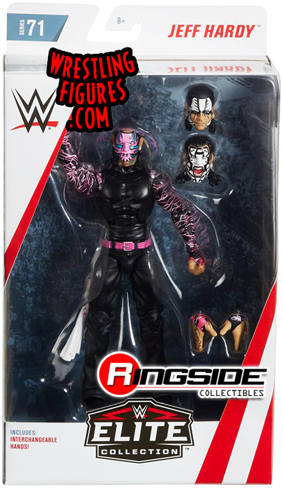 WWE Mattel Jeff Hardy Elite Series #71 Figure. No Packaging LOOSE 