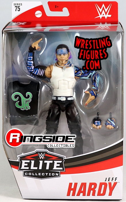 WWE Jeff Hardy Elite Series #75 NEW Excellent Mattel Charismatic Enigma WWF BY 