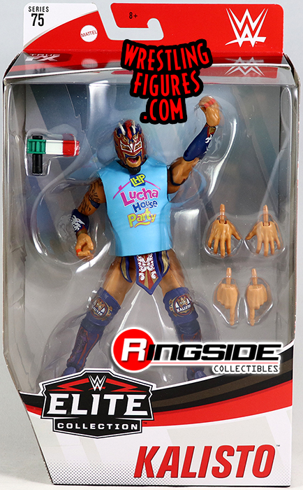 WWE WRESTLING FIGURE KALISTO ELITE COLLECTION 75 LUCHA HOUSE PARTY NEW UK 