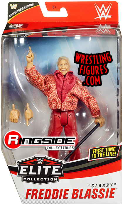 WWE Elite 77 Exclusive in hand Classy Freddie Blassie