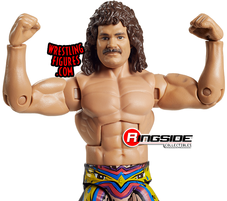 Action Figure WWE Elite Collection Rick Boogs 15 Cm | Articolazioni Deluxe E Dettagli TrueFX Con Accessori
