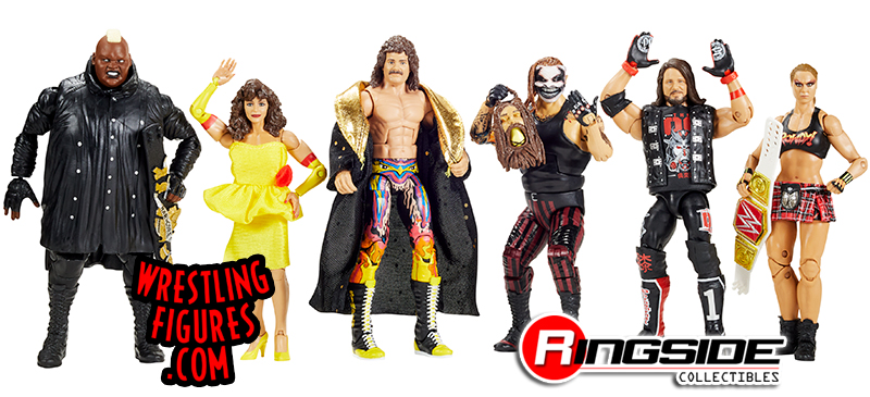 WWE Elite 77 - Complete Set of 6 WWE Toy Wrestling Action