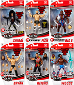 6 WWE Toy Wrestling Action Figures 
