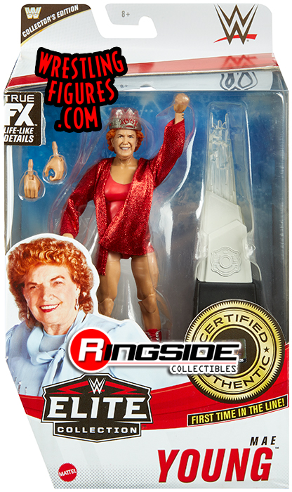 Mae Young WWE Elite Series 81 Collector's Edition Action Figure Mattel 2020 for sale online
