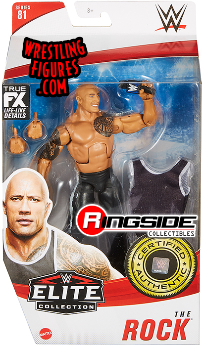 The Rock - WWE Elite 81 WWE Toy Wrestling Action Figure by Mattel!